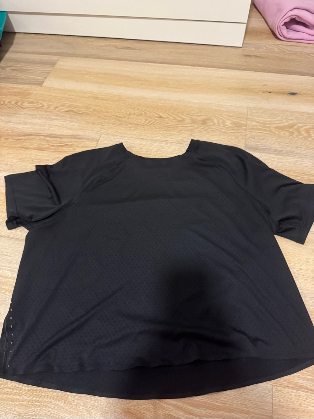 lululemon athletica Black Short Sleeve Active Tee